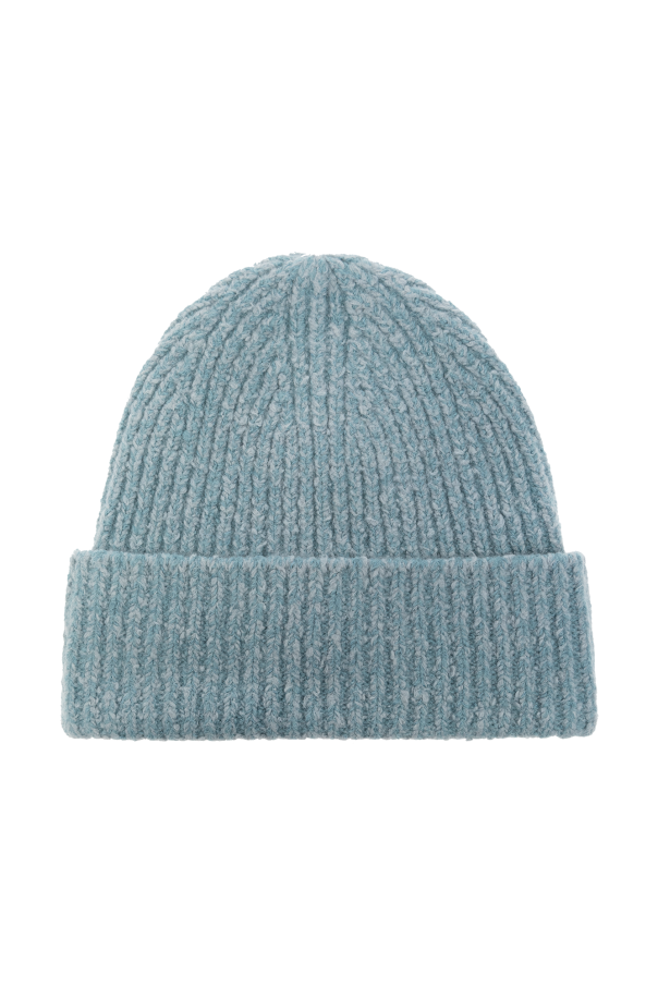 Blue Ribbed Beanie Acne Studios - Vitkac GB